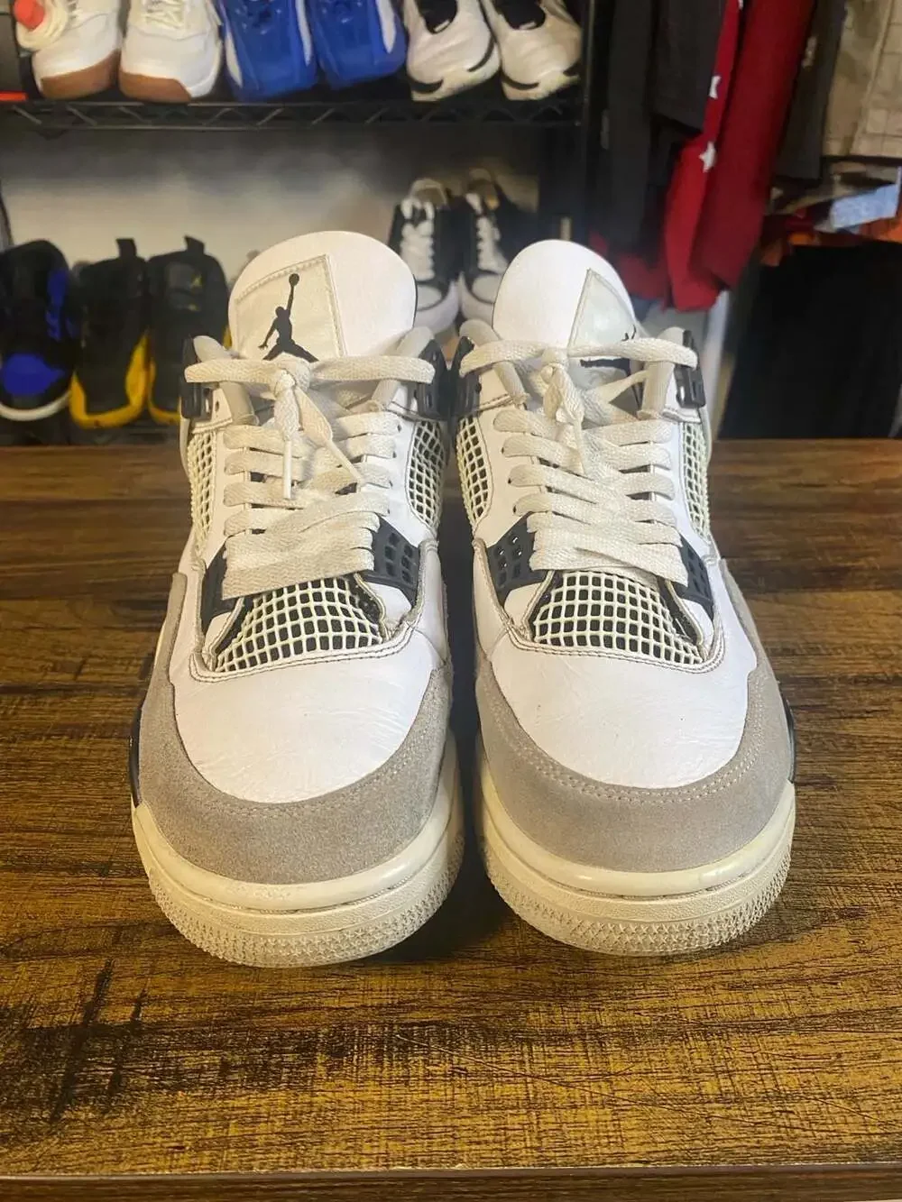 Air Jordan 4 Retro 'Military Black' No Box No Insoles